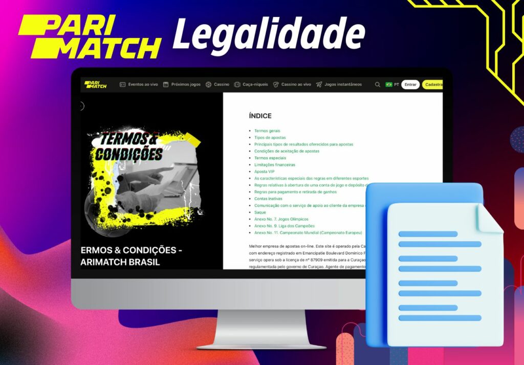 O casino online Parimatch é legal no Brasil?